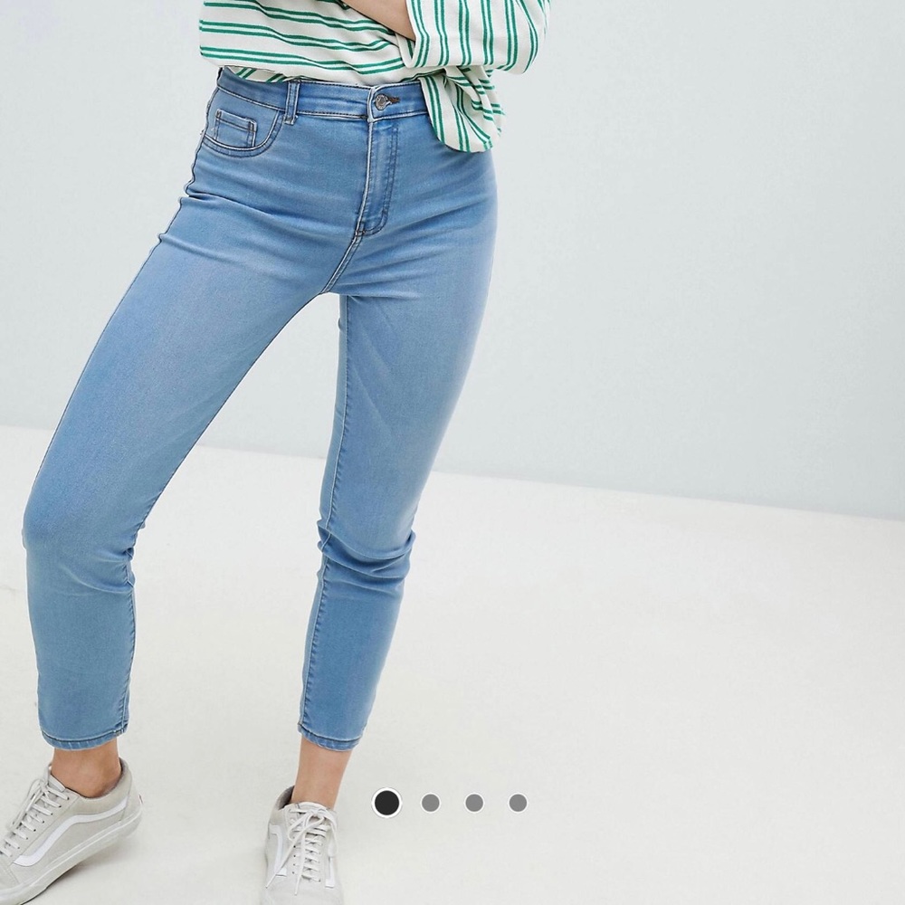 Women’s Pull&Bear Skinny Jeans in Light Blue
